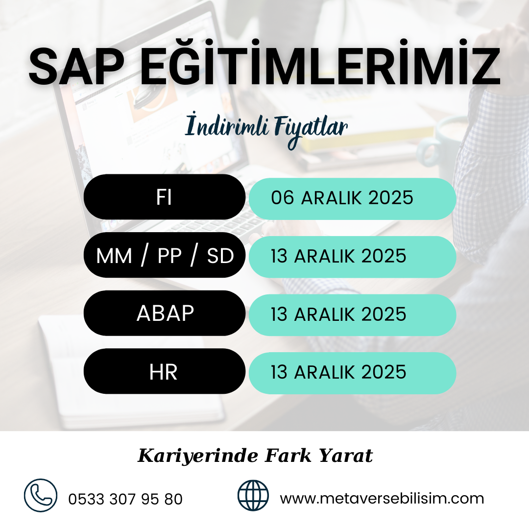 EĞİTİM TARİHLERİMİZ